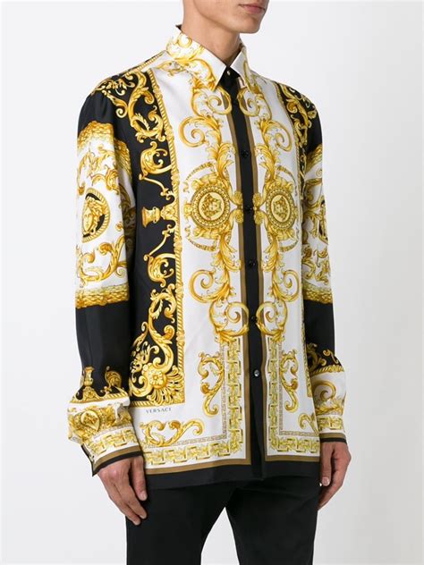 blusas versace|versace shirts for men.